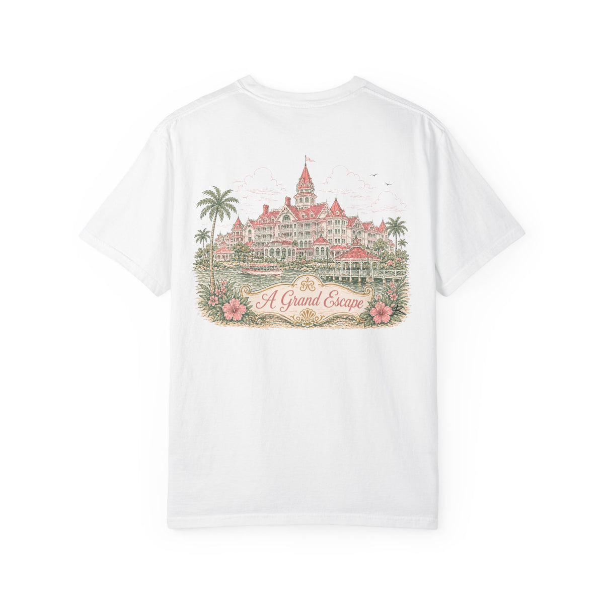 Grand Floridian – Sketch Tee | Pastel Escapes