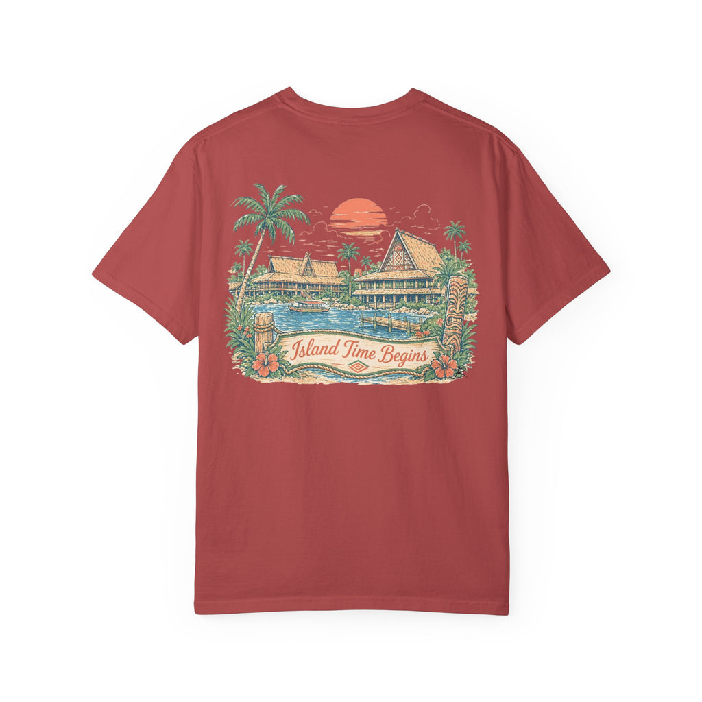 Polynesian – Sketch Tee | Pastel Escapes