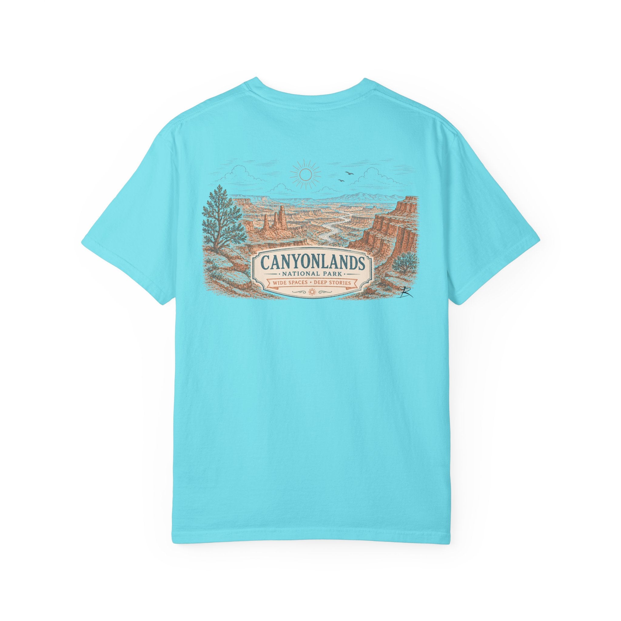 Canyon Lands – Sketch Tee | Summits & Sunsets