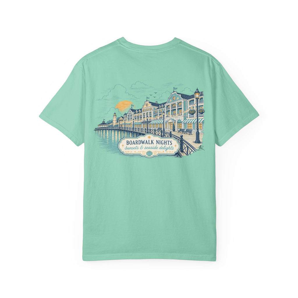 Boardwalk – Sketch Tee | Pastel Escapes