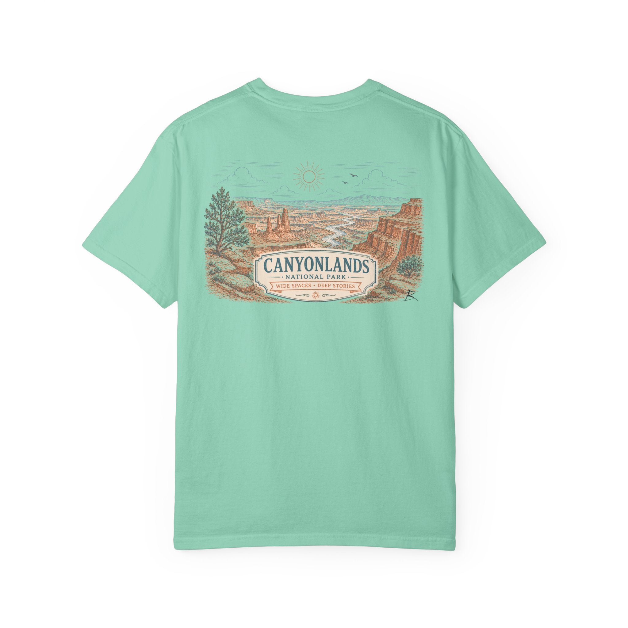 Canyon Lands – Sketch Tee | Summits & Sunsets