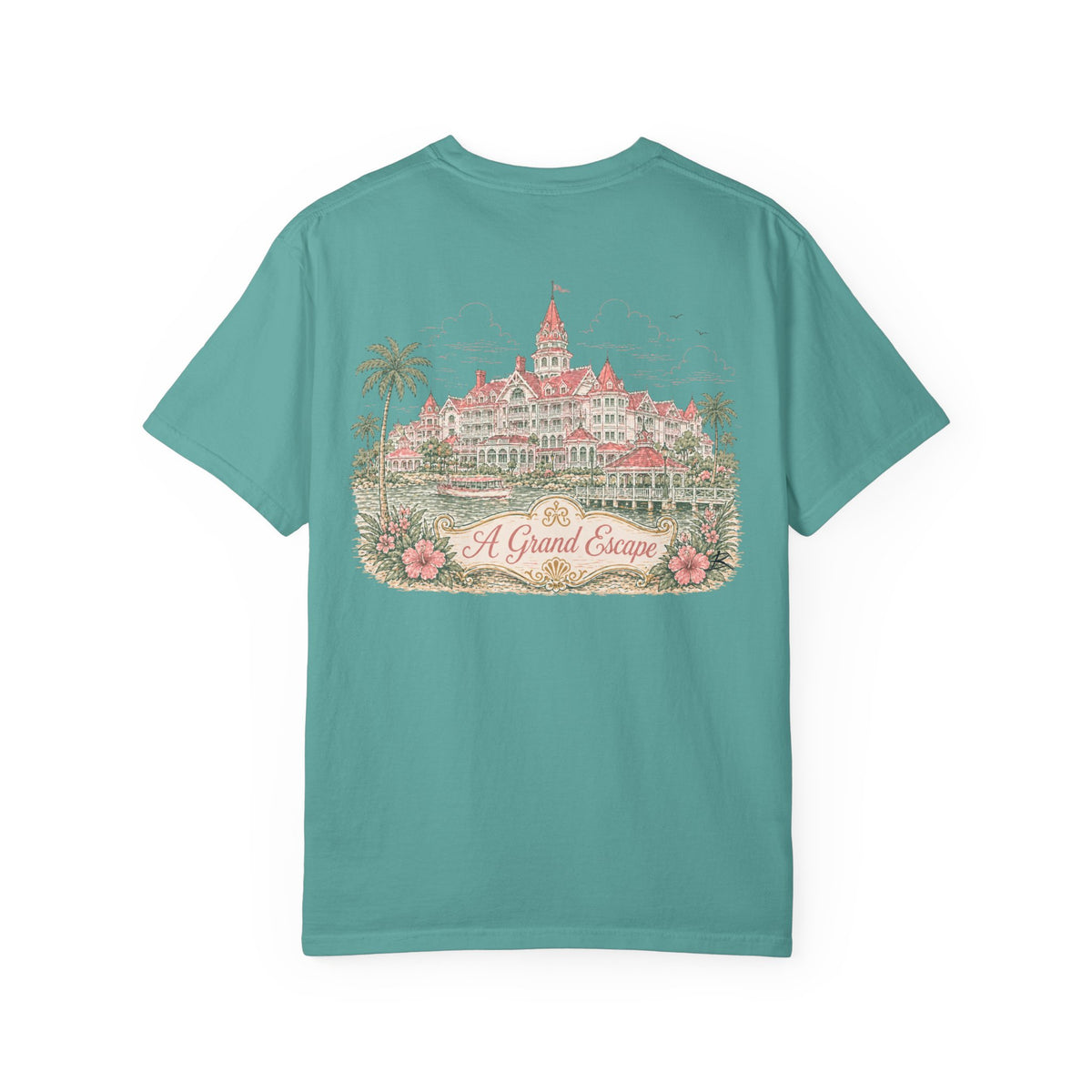 Grand Floridian – Sketch Tee | Pastel Escapes