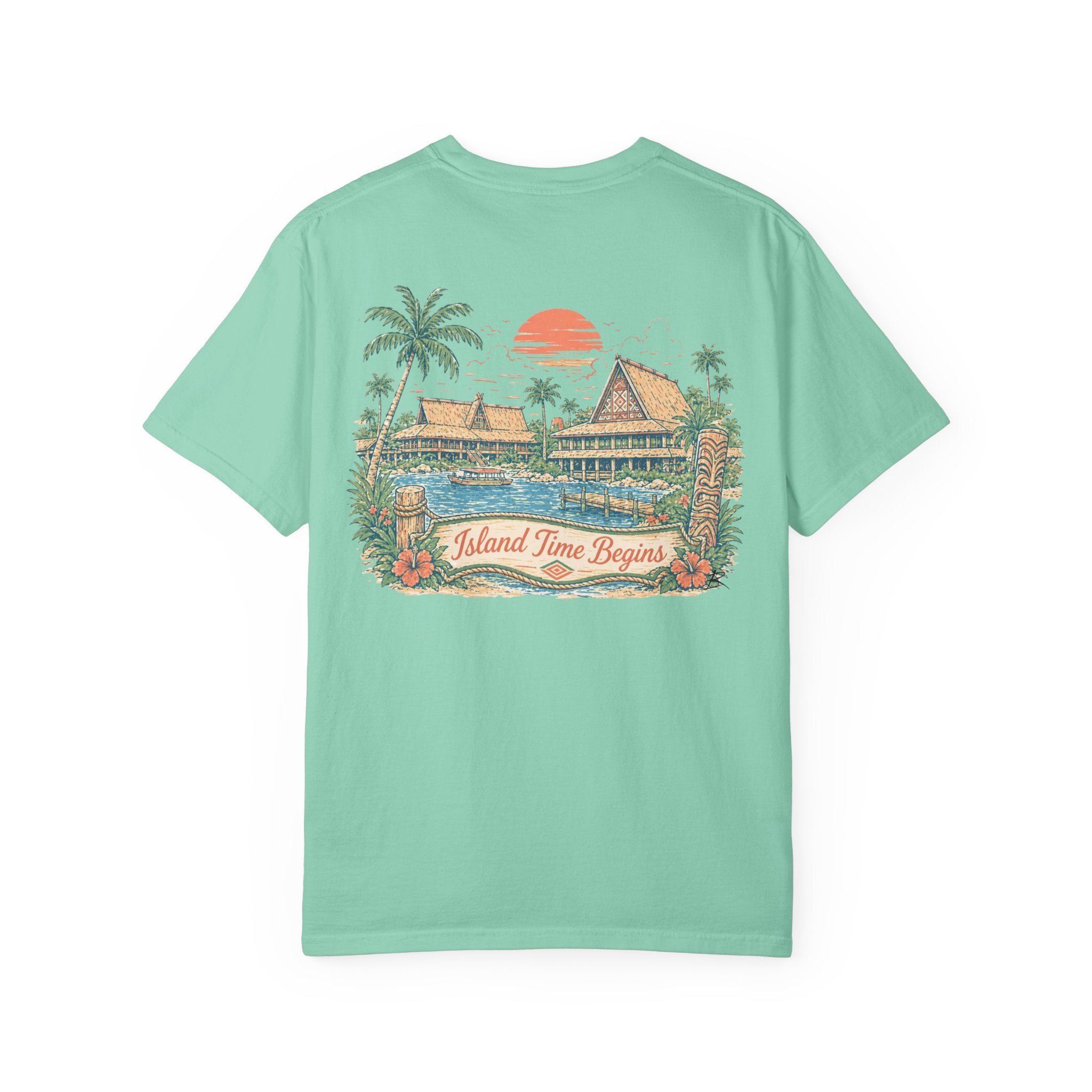 Polynesian – Sketch Tee | Pastel Escapes