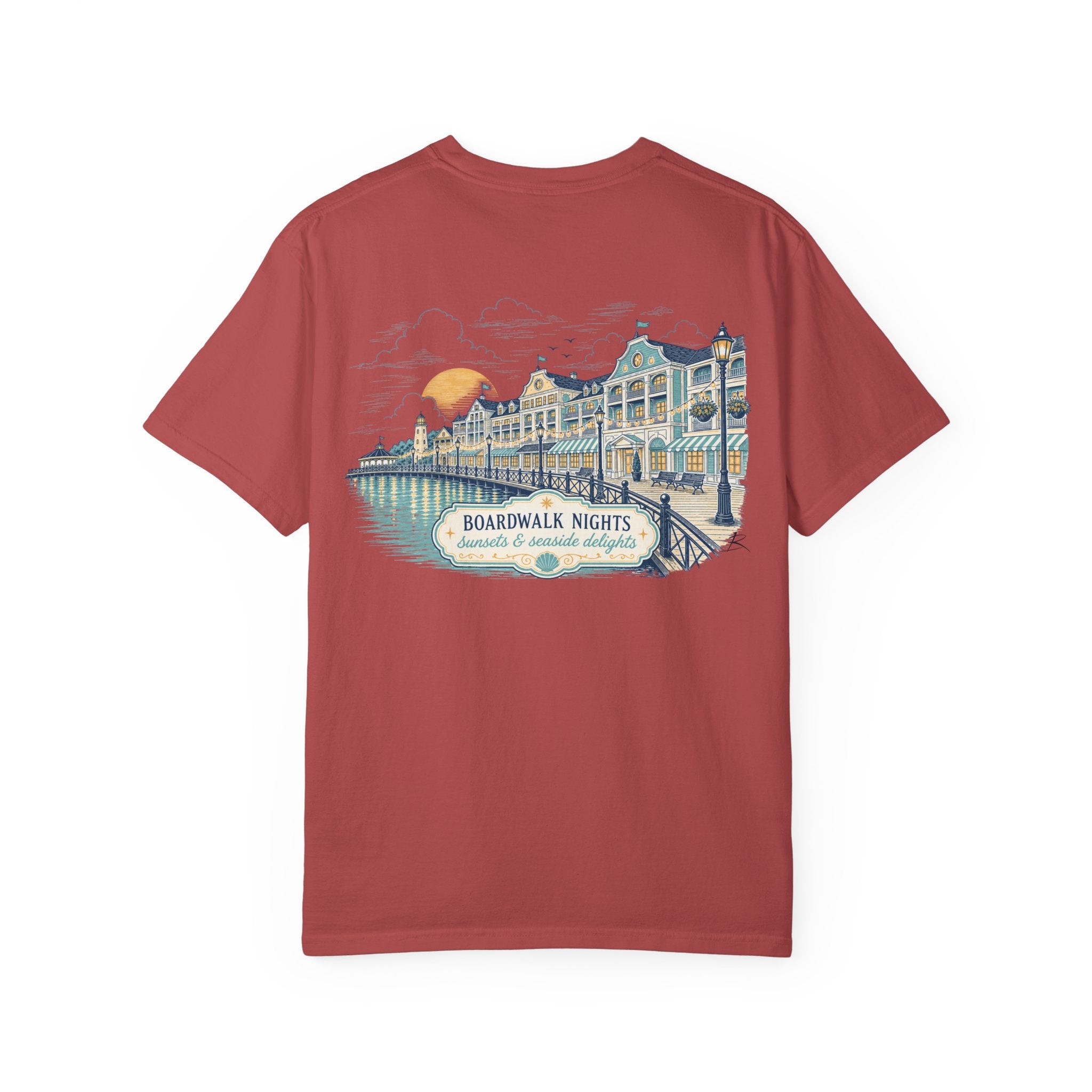 Boardwalk – Sketch Tee | Pastel Escapes
