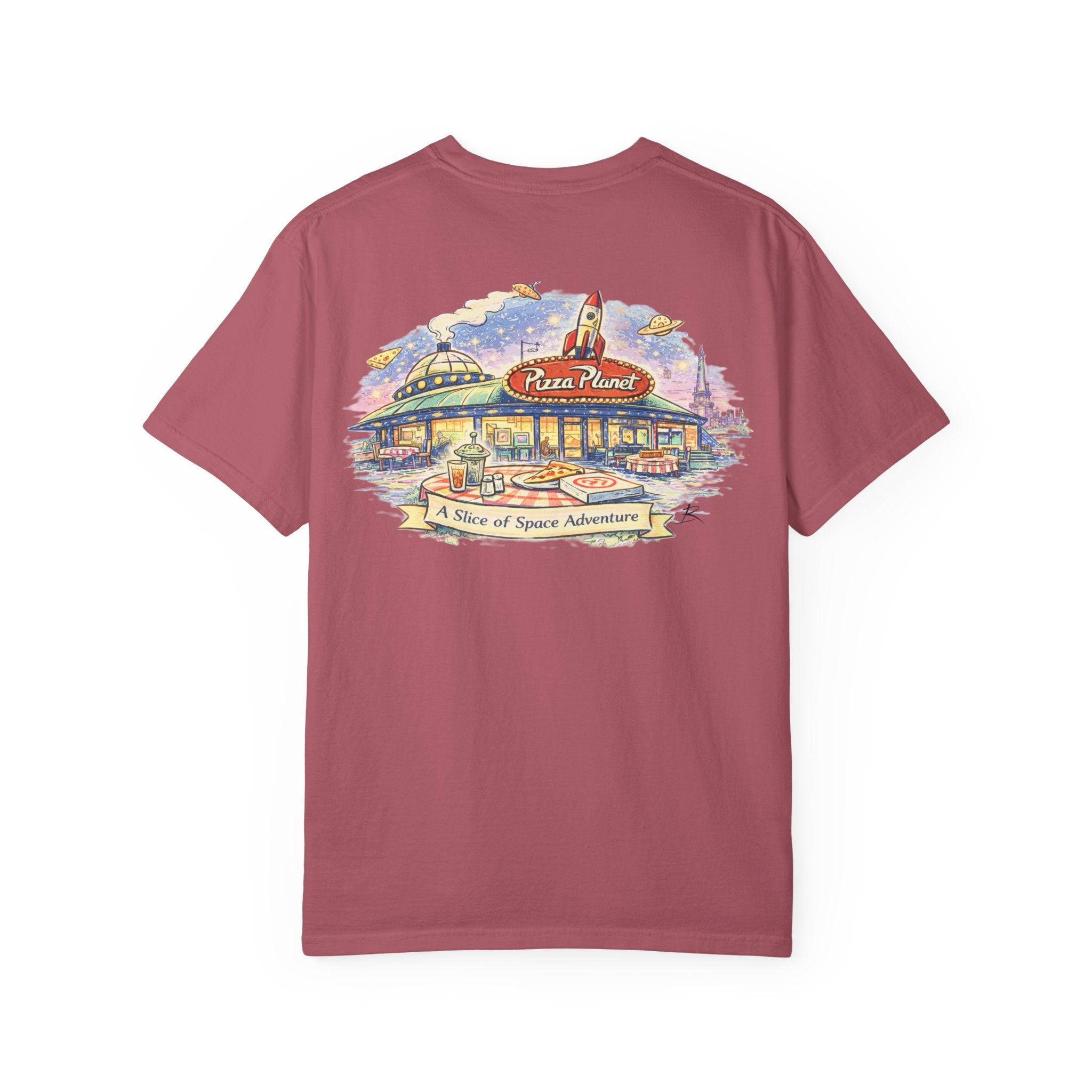Pizza Planet – Sketch Tee | Storybook Suppers
