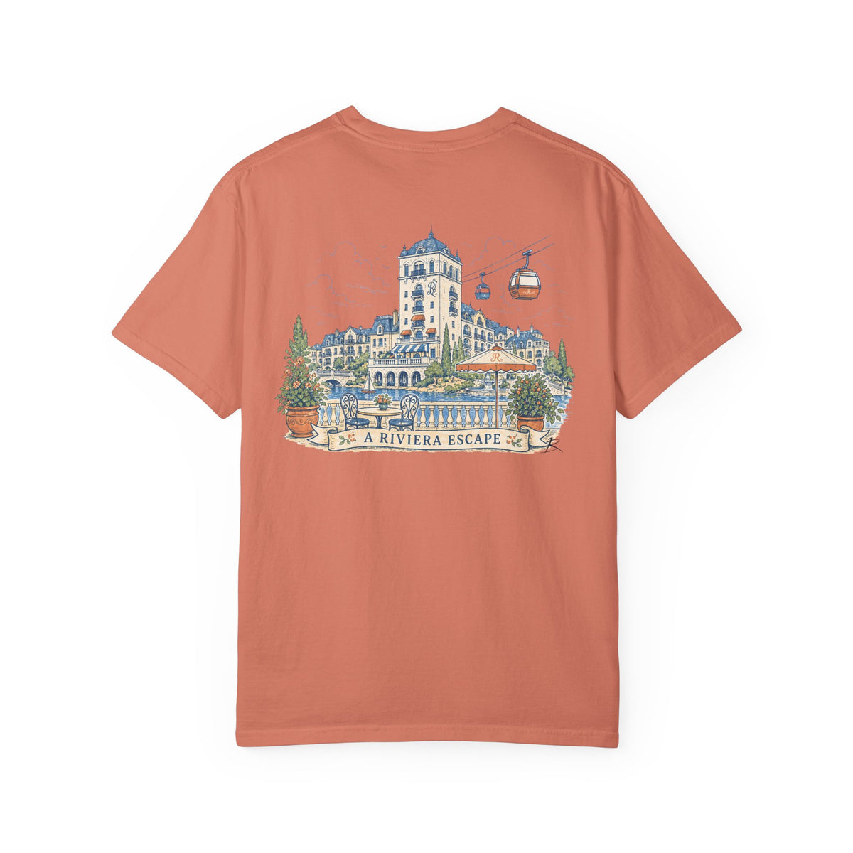 Riviera – Sketch Tee | Pastel Escapes