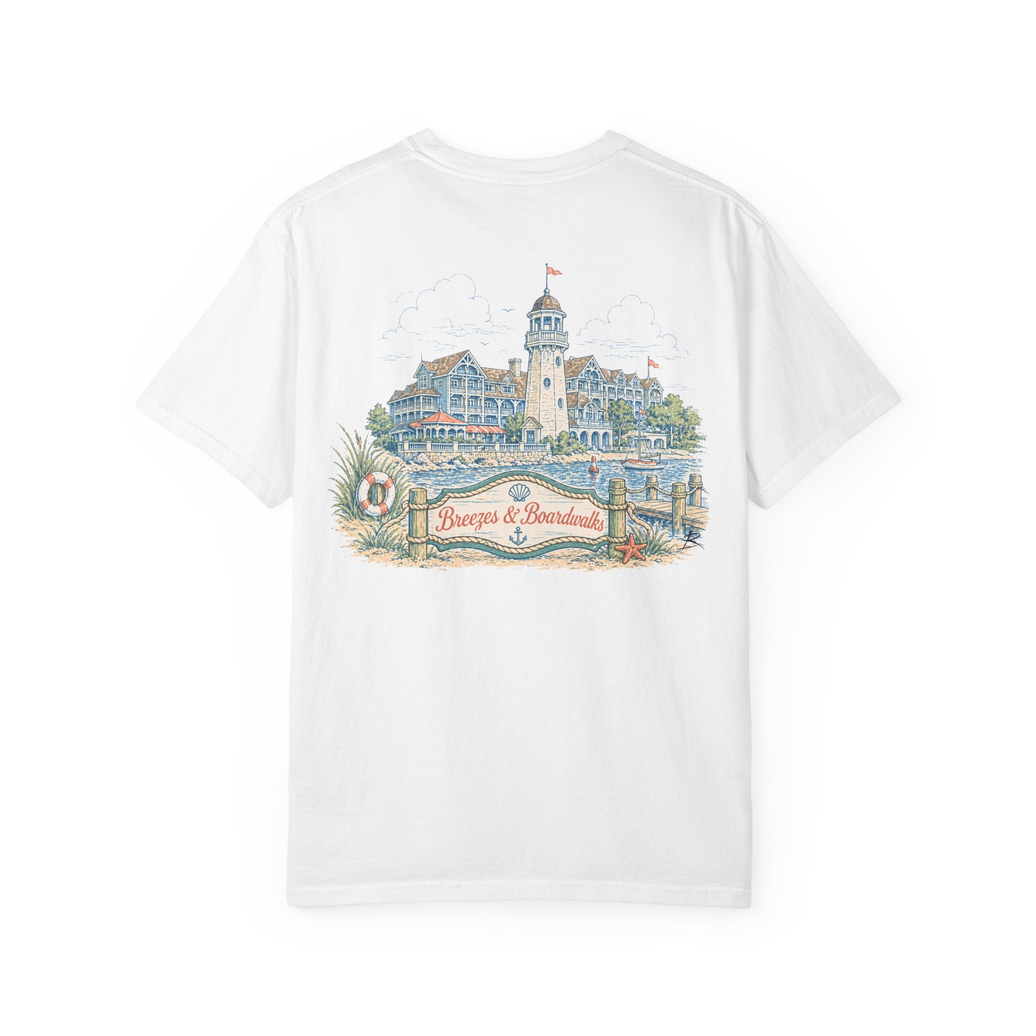 Beach Club – Sketch Tee | Pastel Escapes
