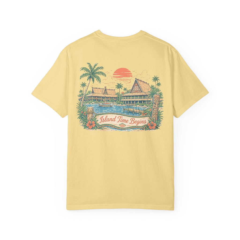 Polynesian – Sketch Tee | Pastel Escapes