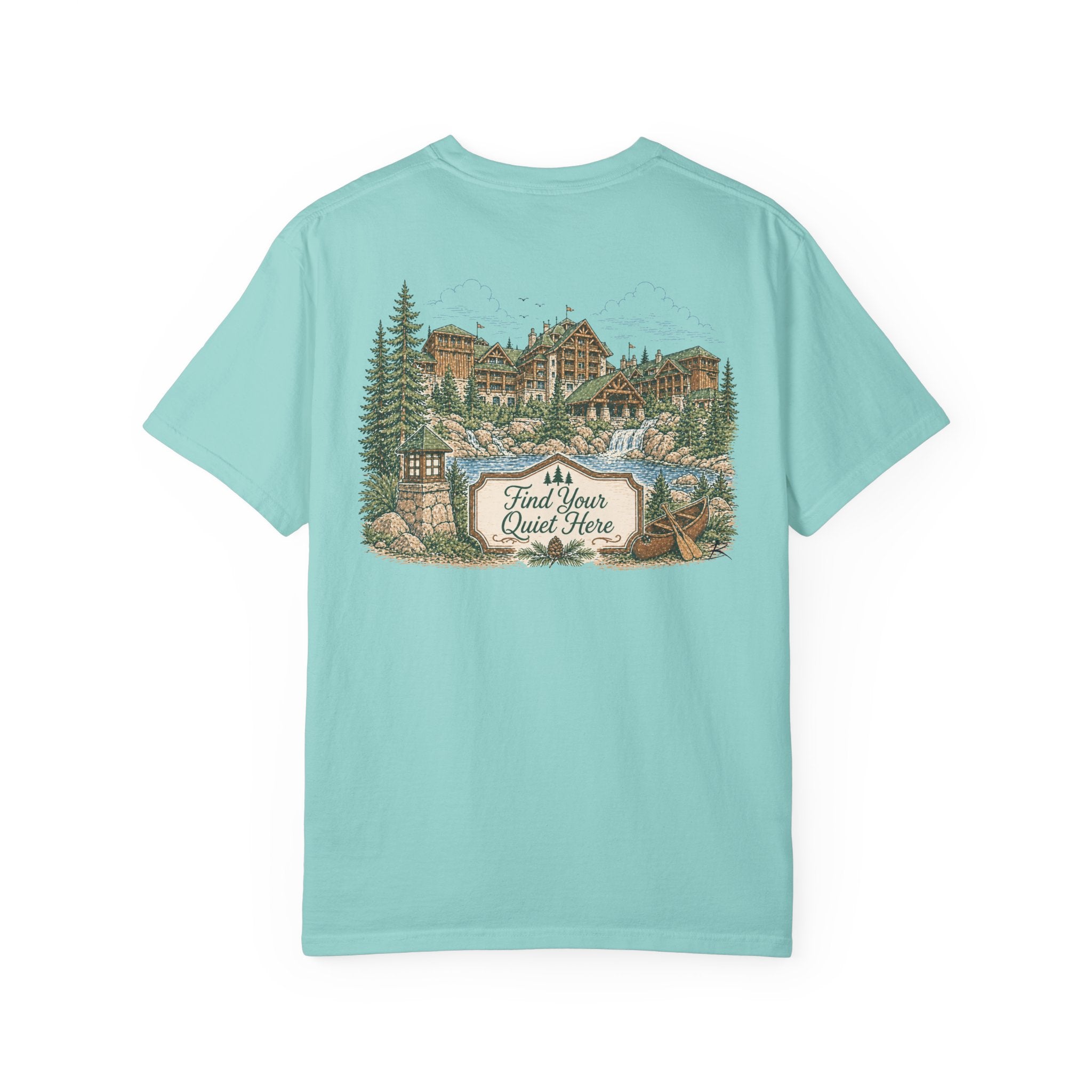 Wilderness Lodge– Sketch Tee | Pastel Escapes