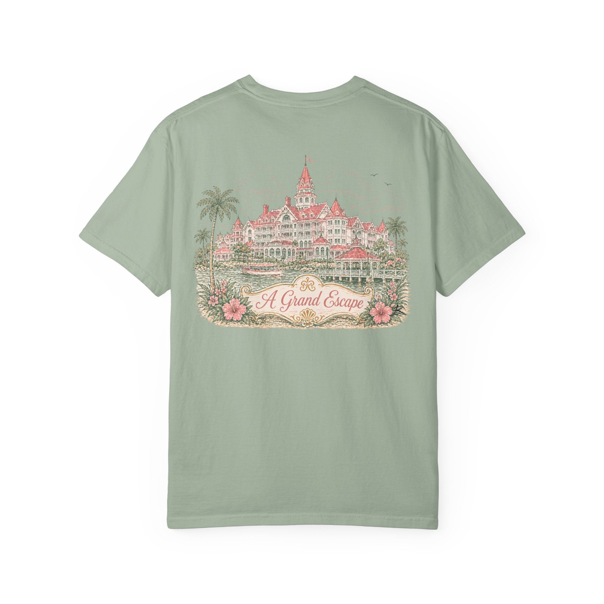 Grand Floridian – Sketch Tee | Pastel Escapes