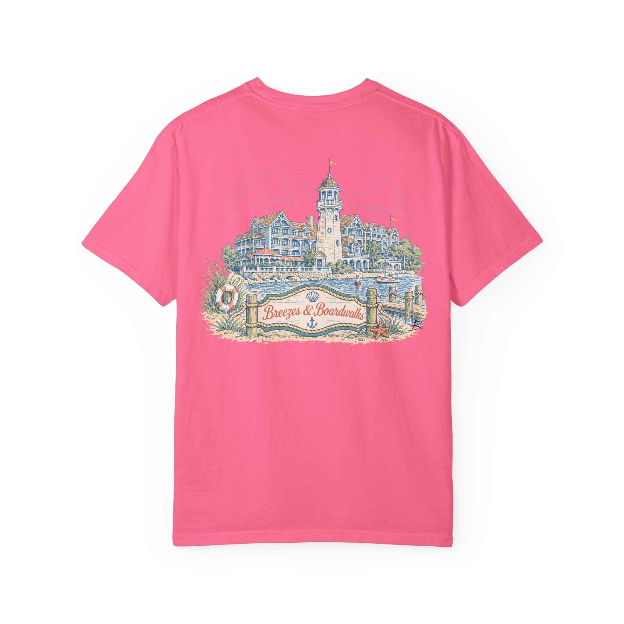 Beach Club – Sketch Tee | Pastel Escapes