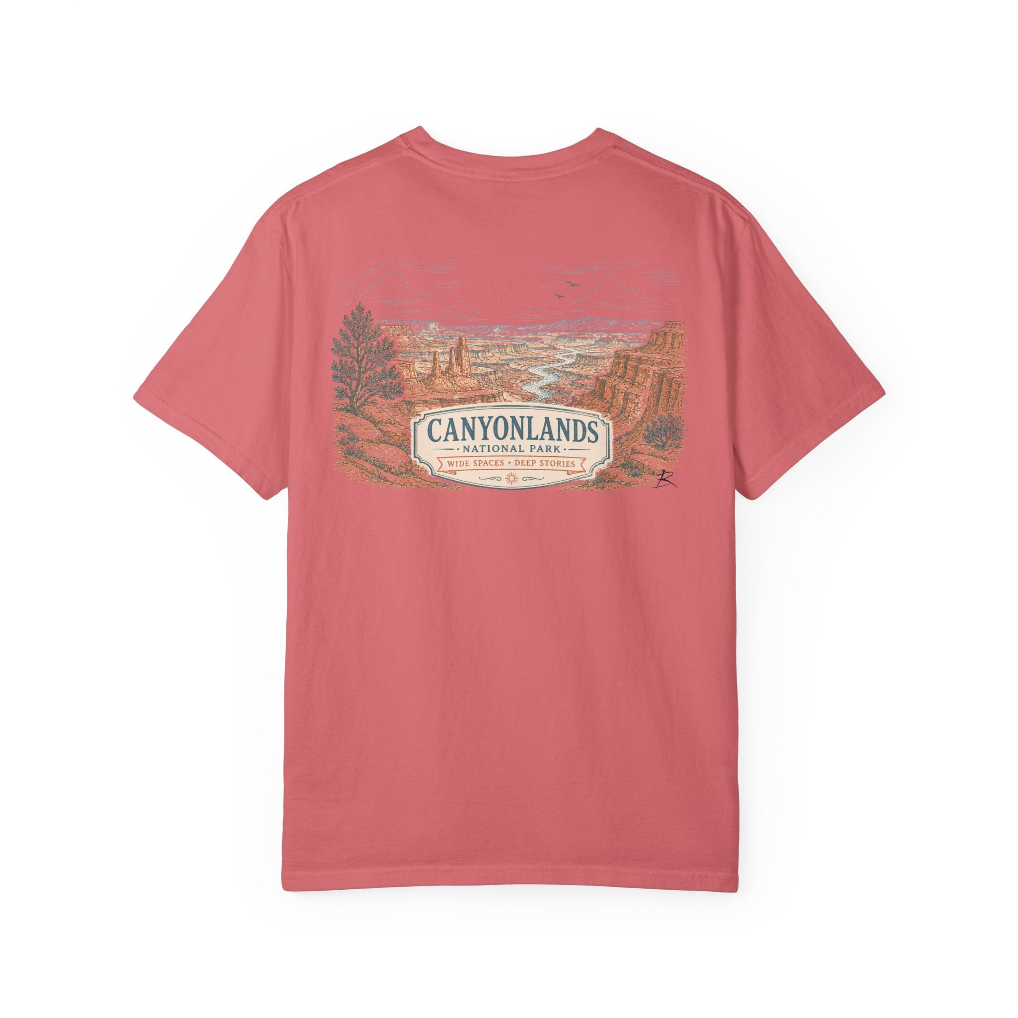 Canyon Lands – Sketch Tee | Summits & Sunsets