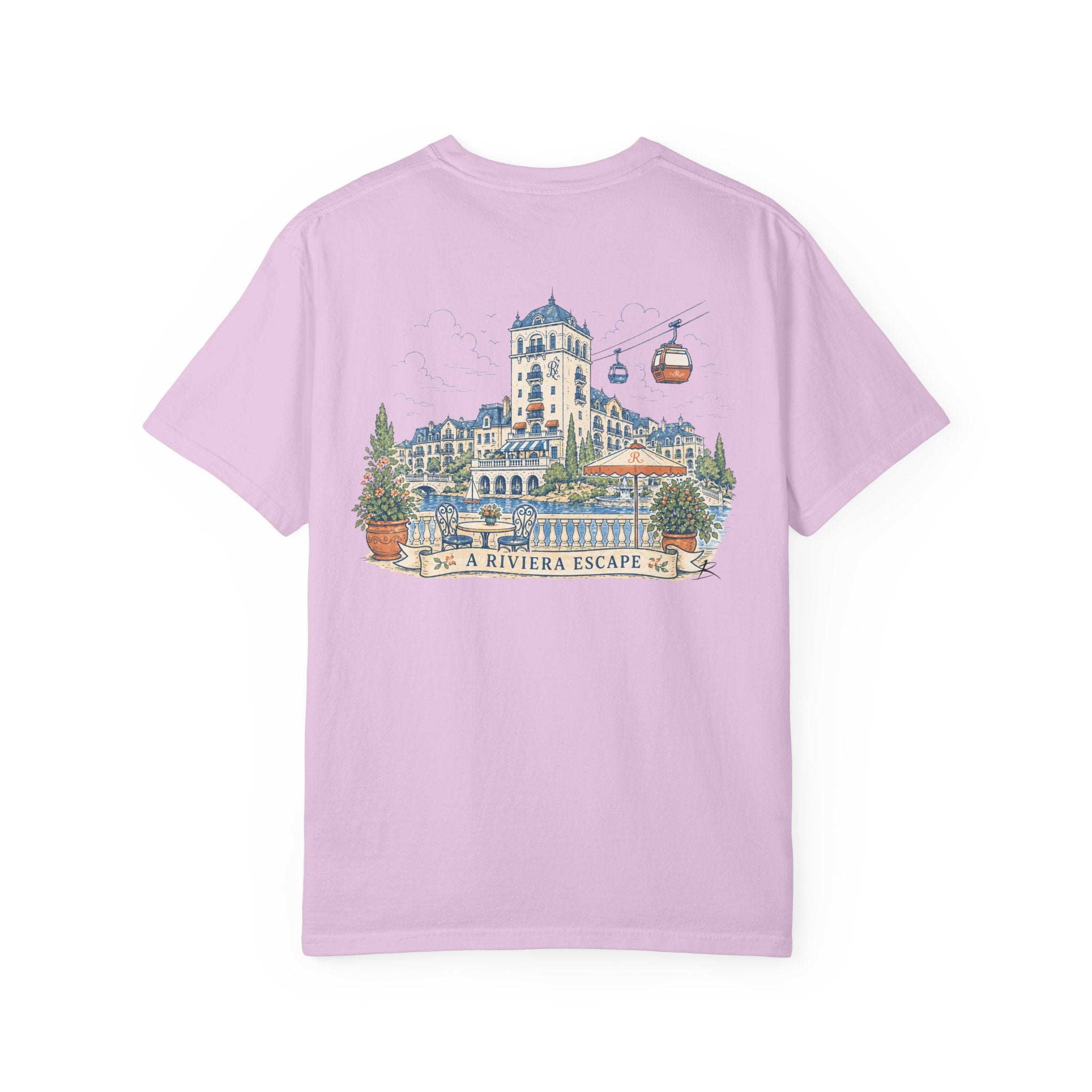 Riviera – Sketch Tee | Pastel Escapes