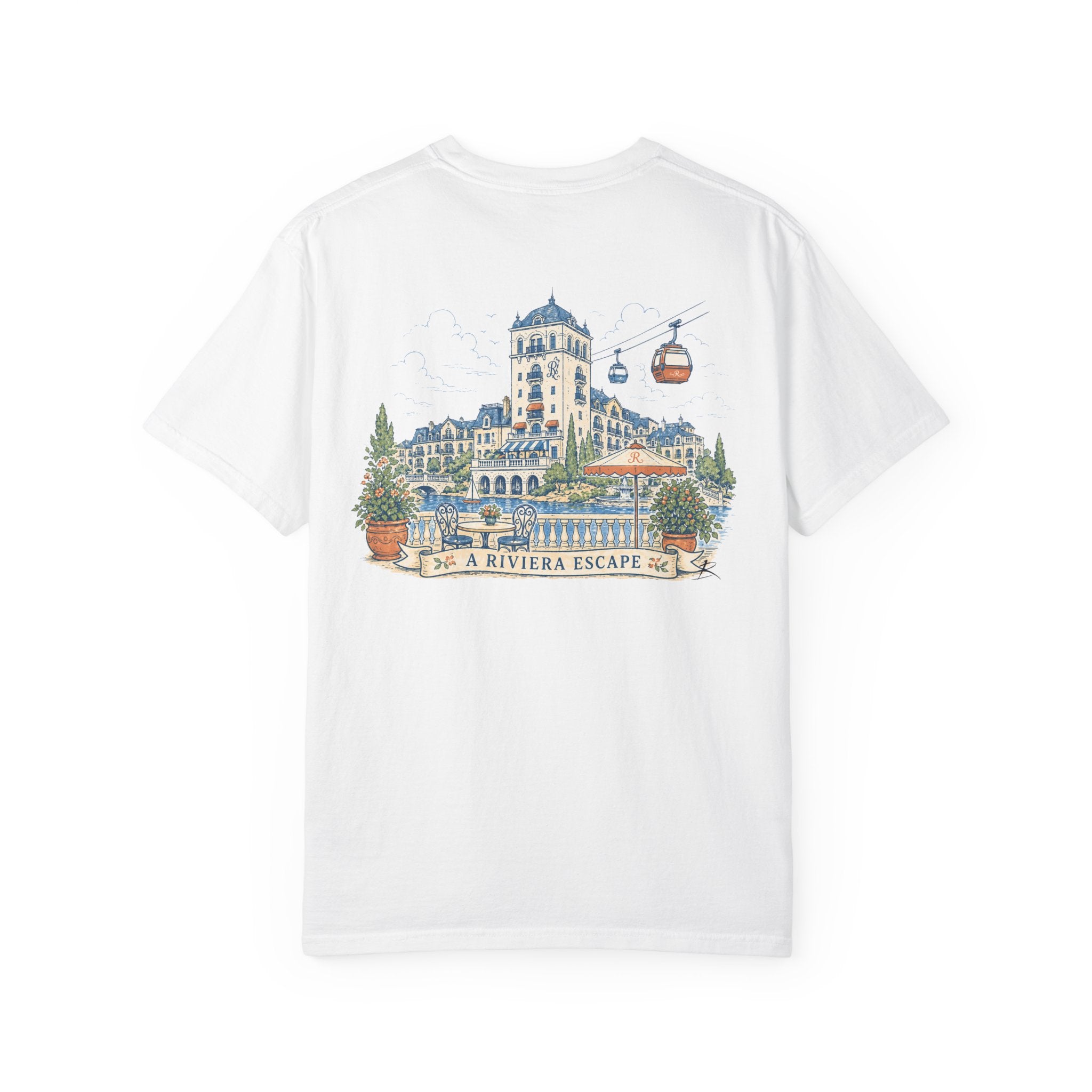 Riviera – Sketch Tee | Pastel Escapes