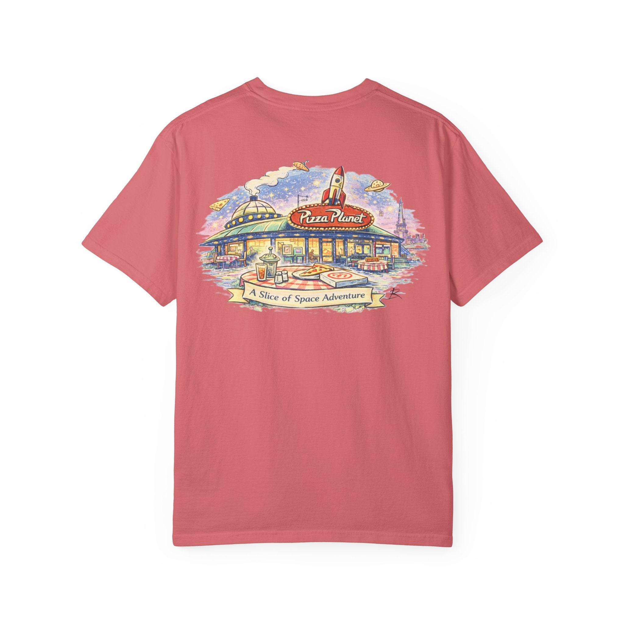 Pizza Planet – Sketch Tee | Storybook Suppers