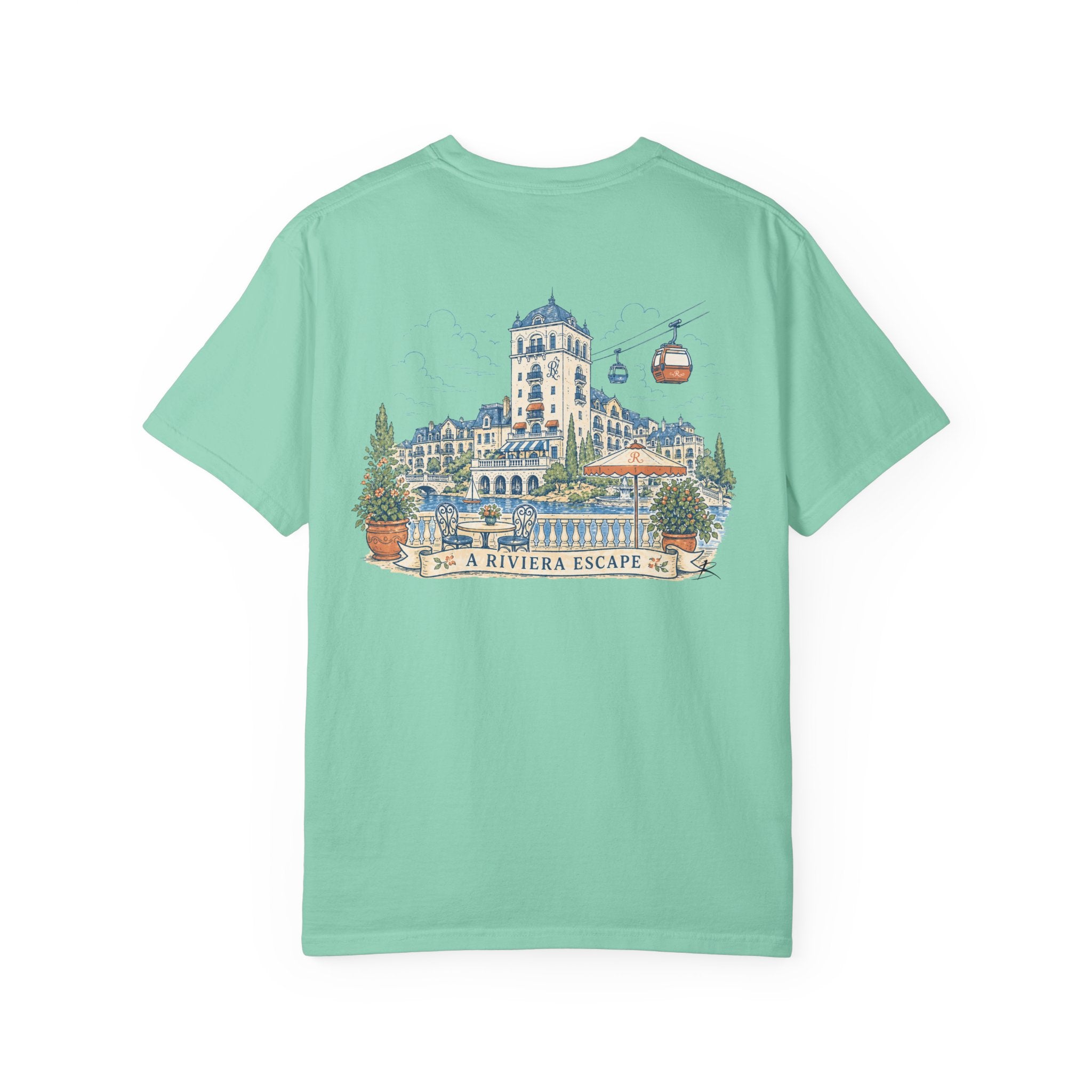 Riviera – Sketch Tee | Pastel Escapes