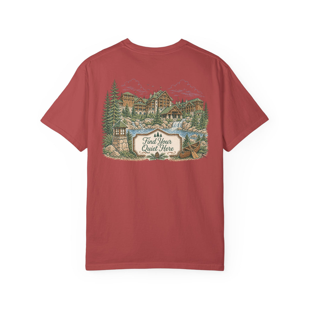 Wilderness Lodge– Sketch Tee | Pastel Escapes