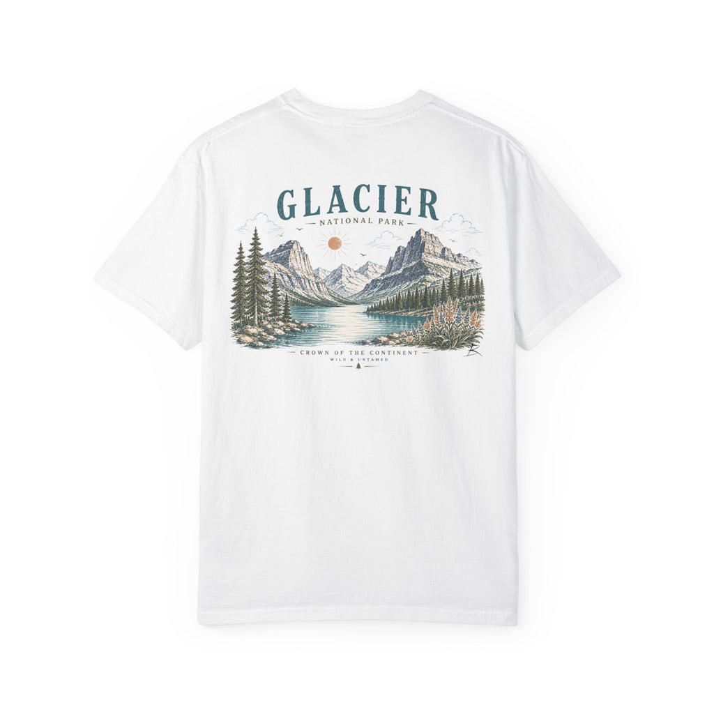 Glacier – Sketch Tee | Summits & Sunsets