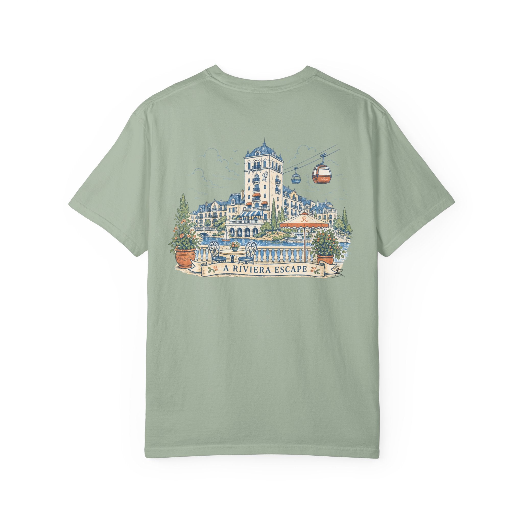 Riviera – Sketch Tee | Pastel Escapes