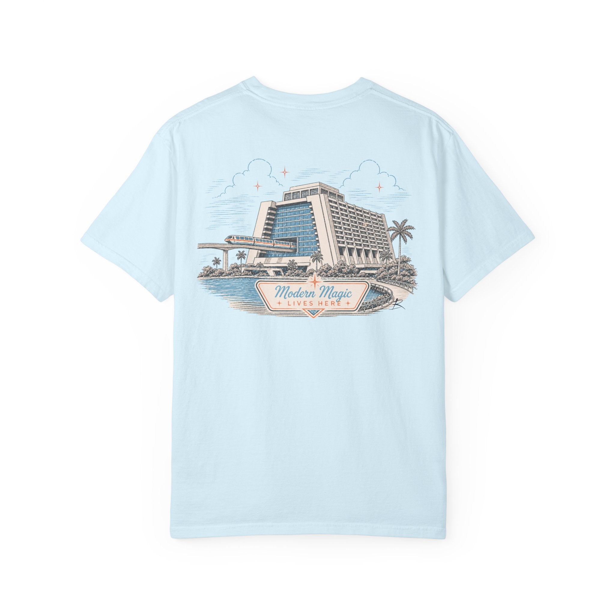 Contemporary – Sketch Tee | Pastel Escapes