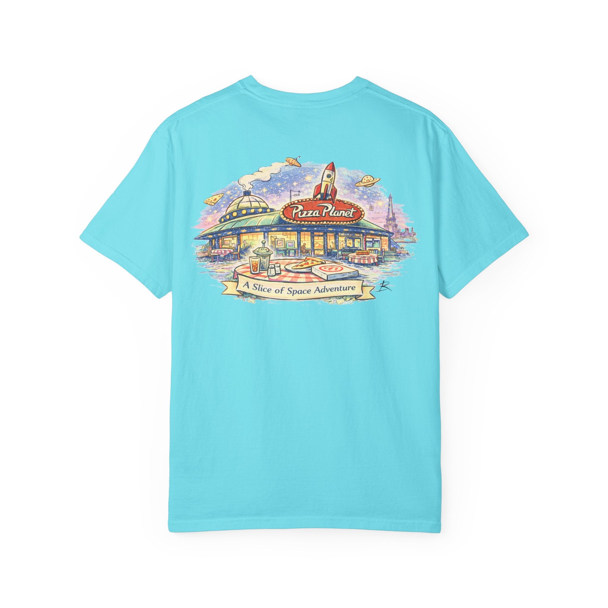 Pizza Planet – Sketch Tee | Storybook Suppers