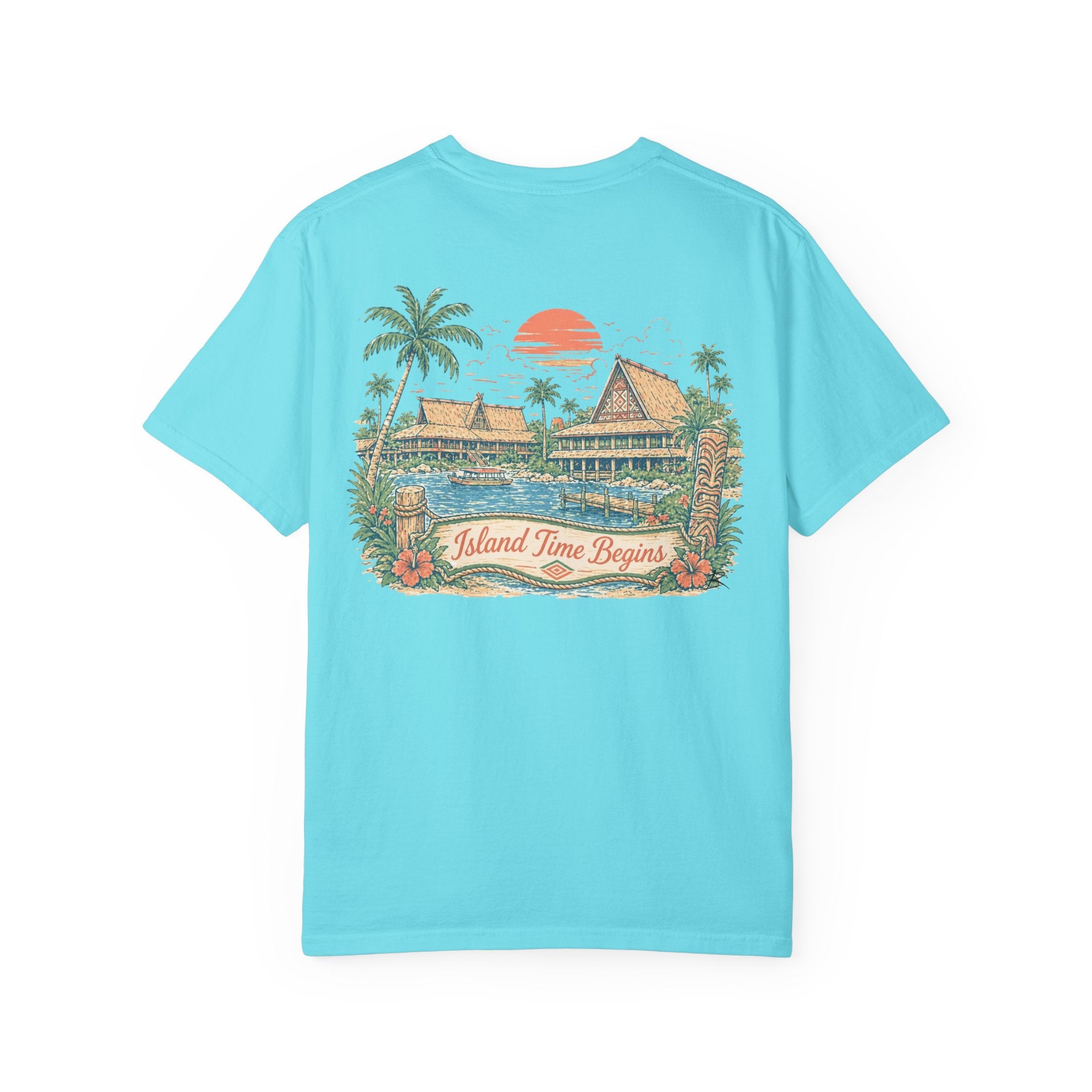 Polynesian – Sketch Tee | Pastel Escapes