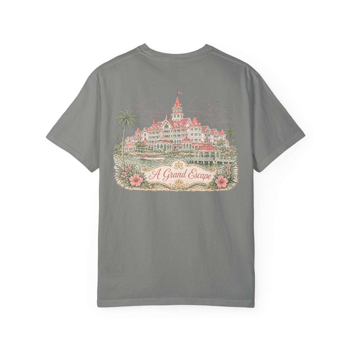 Grand Floridian – Sketch Tee | Pastel Escapes