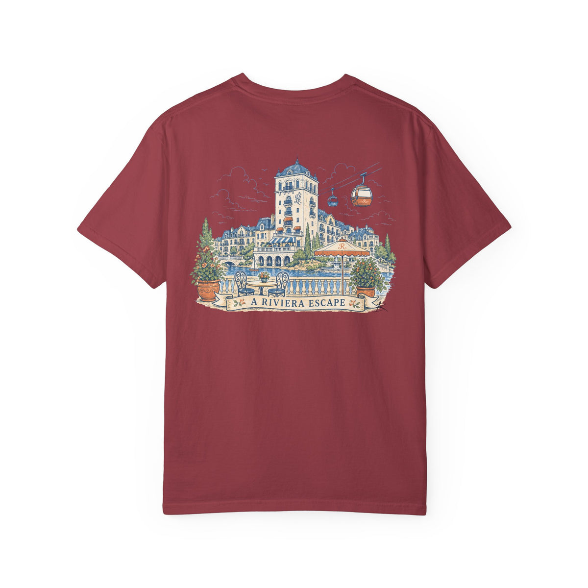 Riviera – Sketch Tee | Pastel Escapes