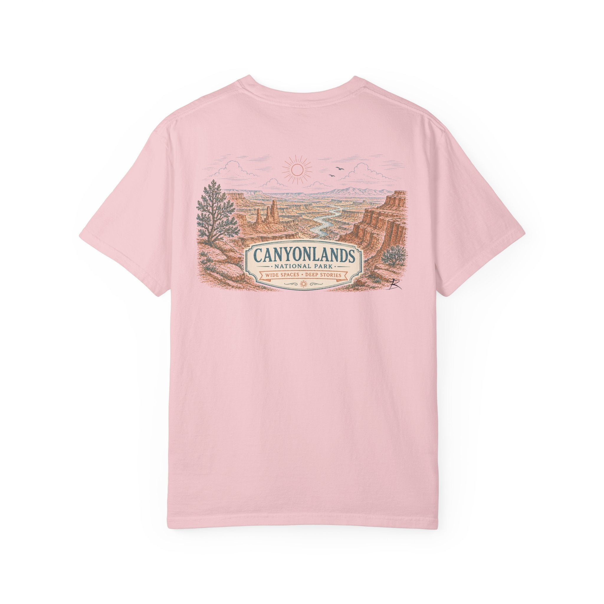 Canyon Lands – Sketch Tee | Summits & Sunsets