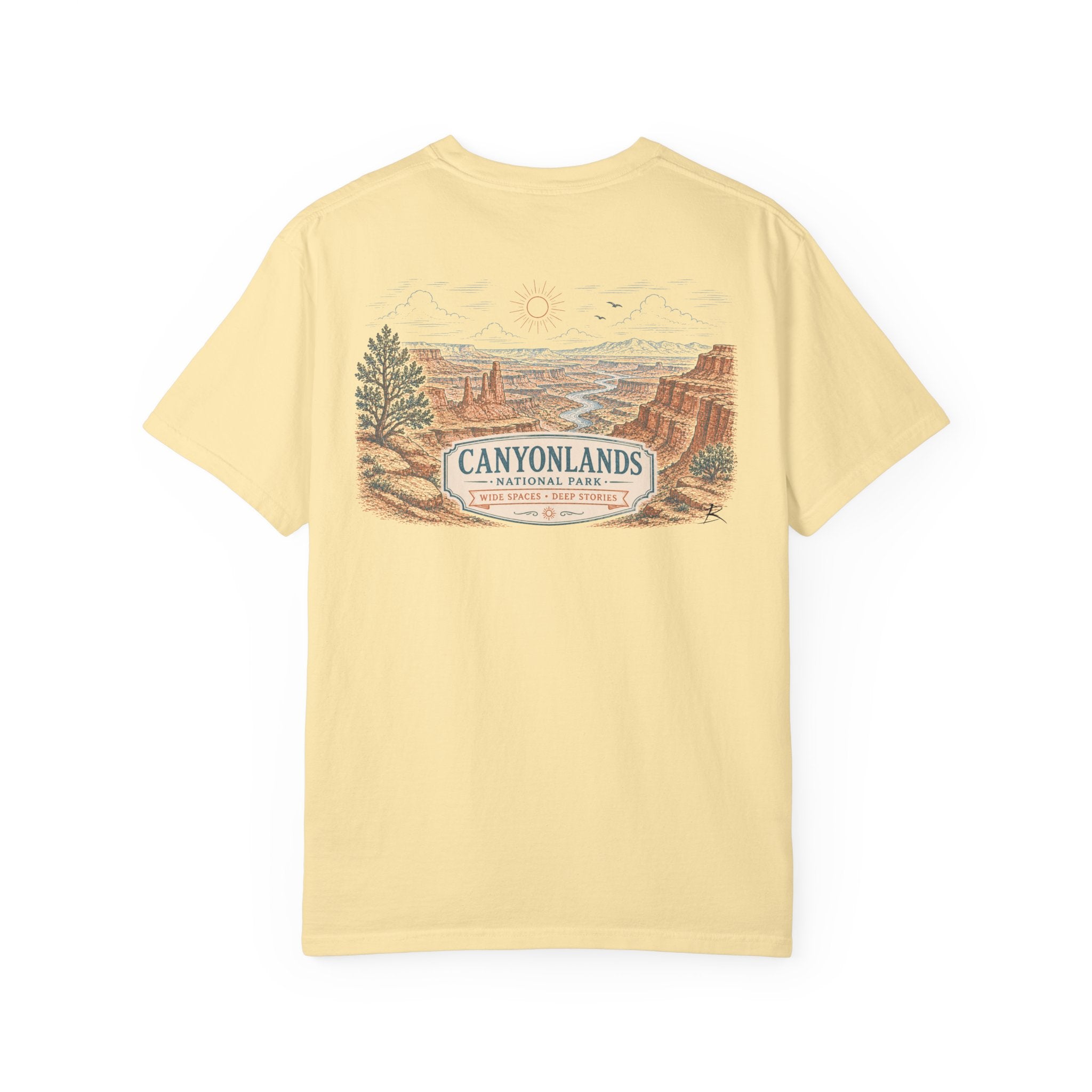 Canyon Lands – Sketch Tee | Summits & Sunsets