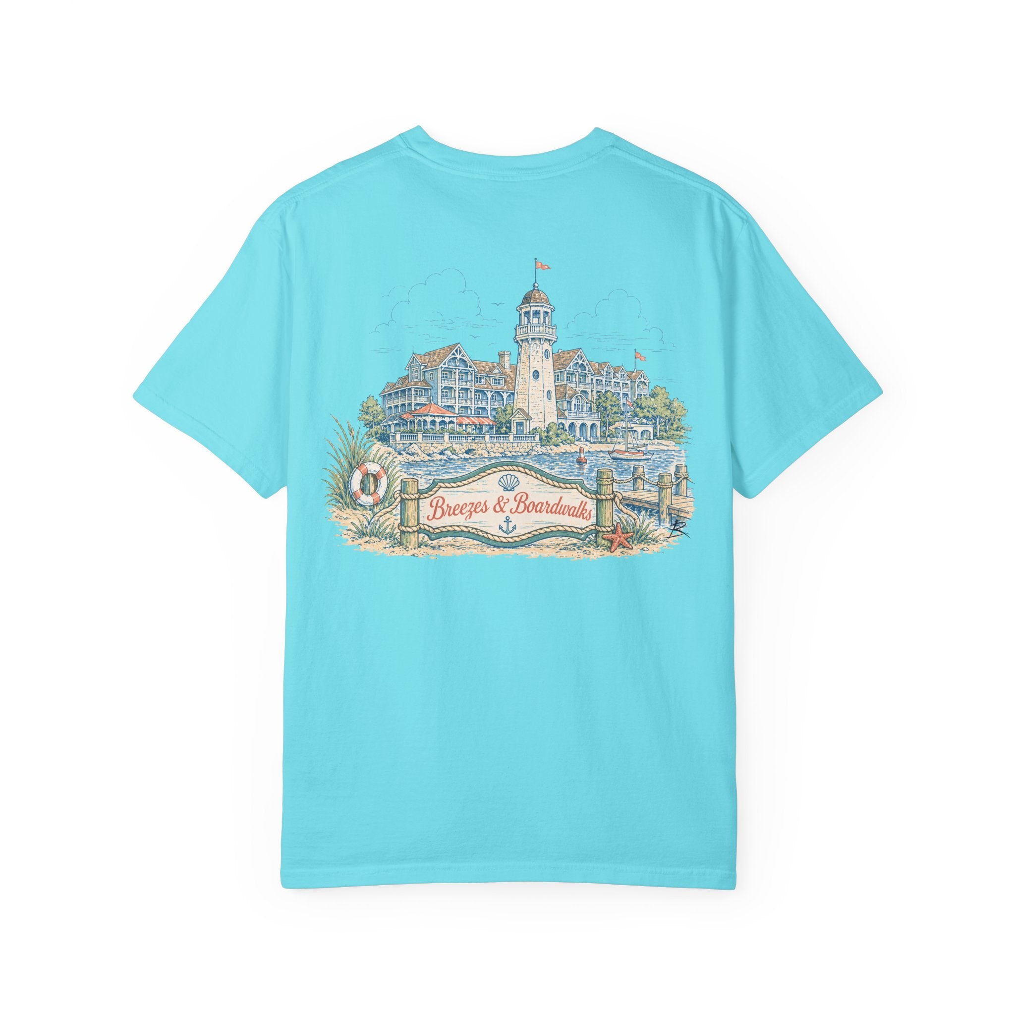 Beach Club – Sketch Tee | Pastel Escapes
