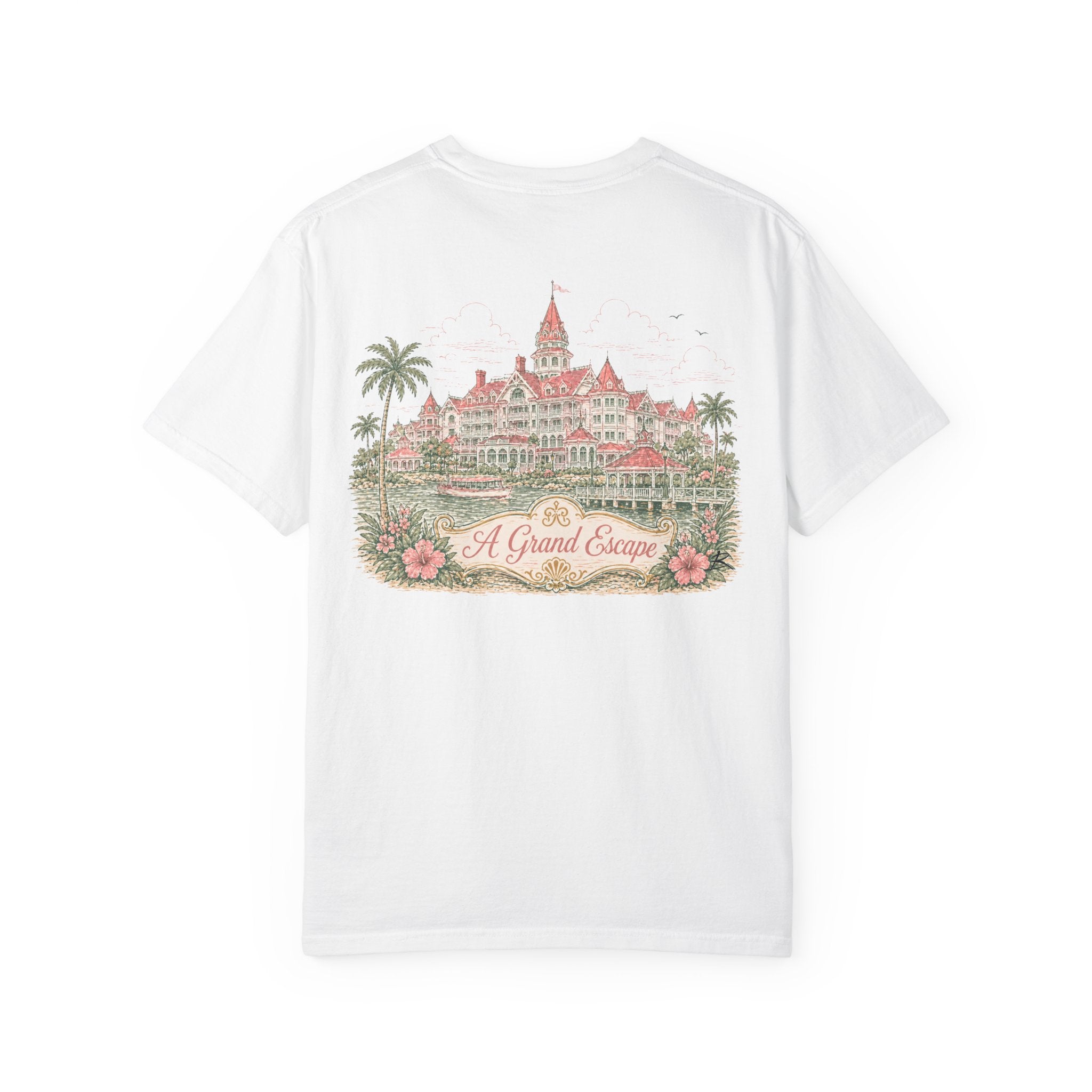 Grand Floridian – Sketch Tee | Pastel Escapes