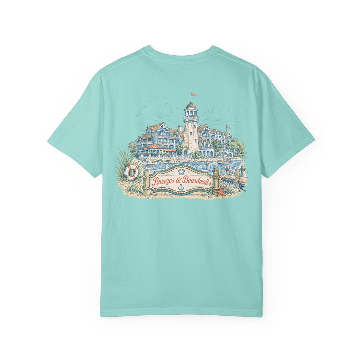 Beach Club – Sketch Tee | Pastel Escapes