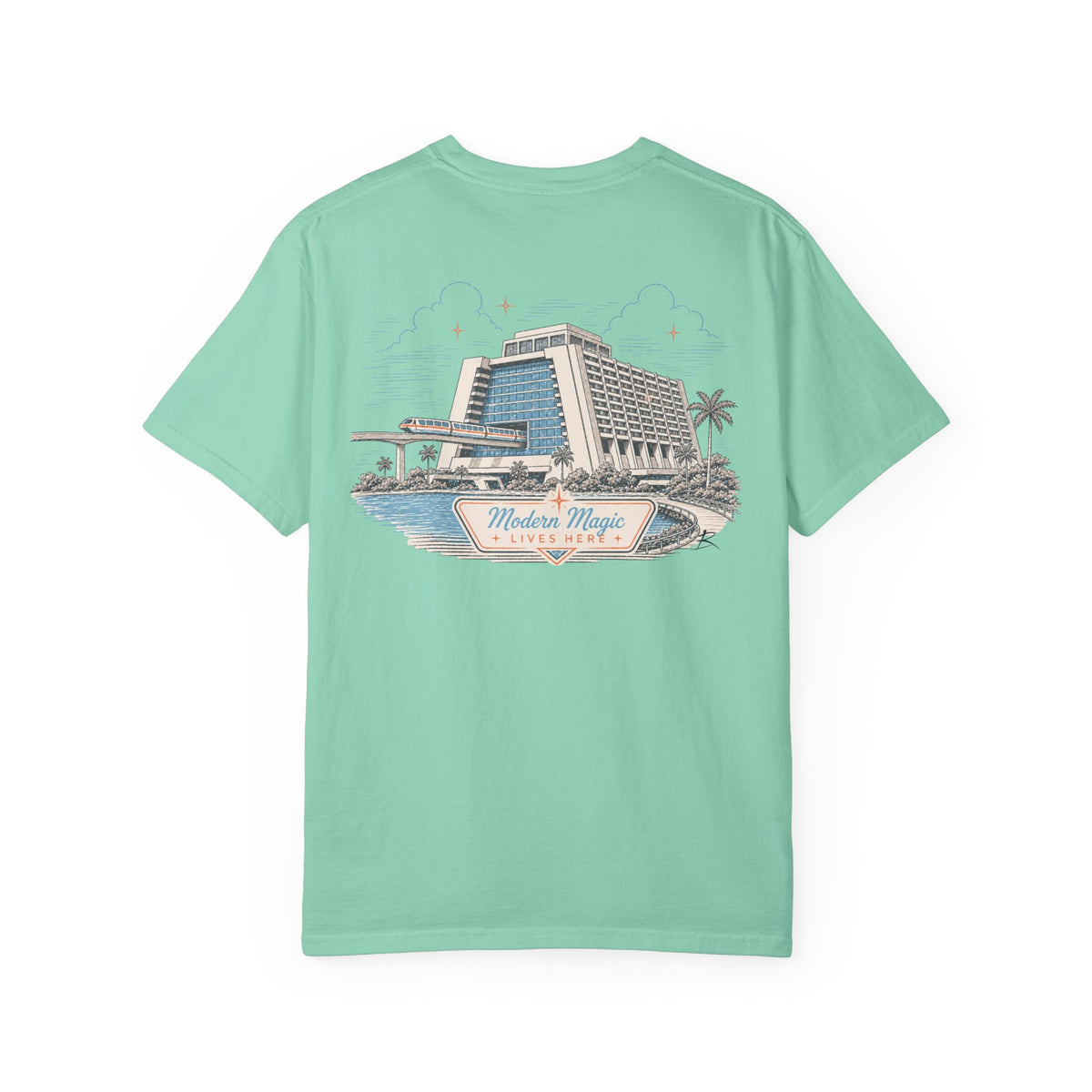 Contemporary – Sketch Tee | Pastel Escapes