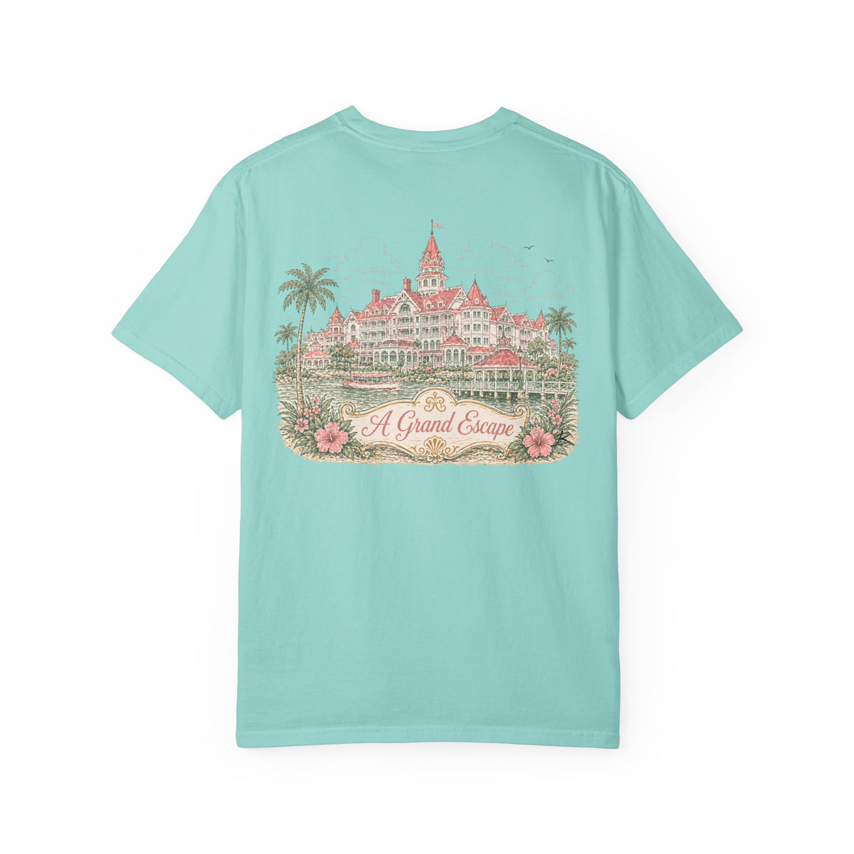 Grand Floridian – Sketch Tee | Pastel Escapes