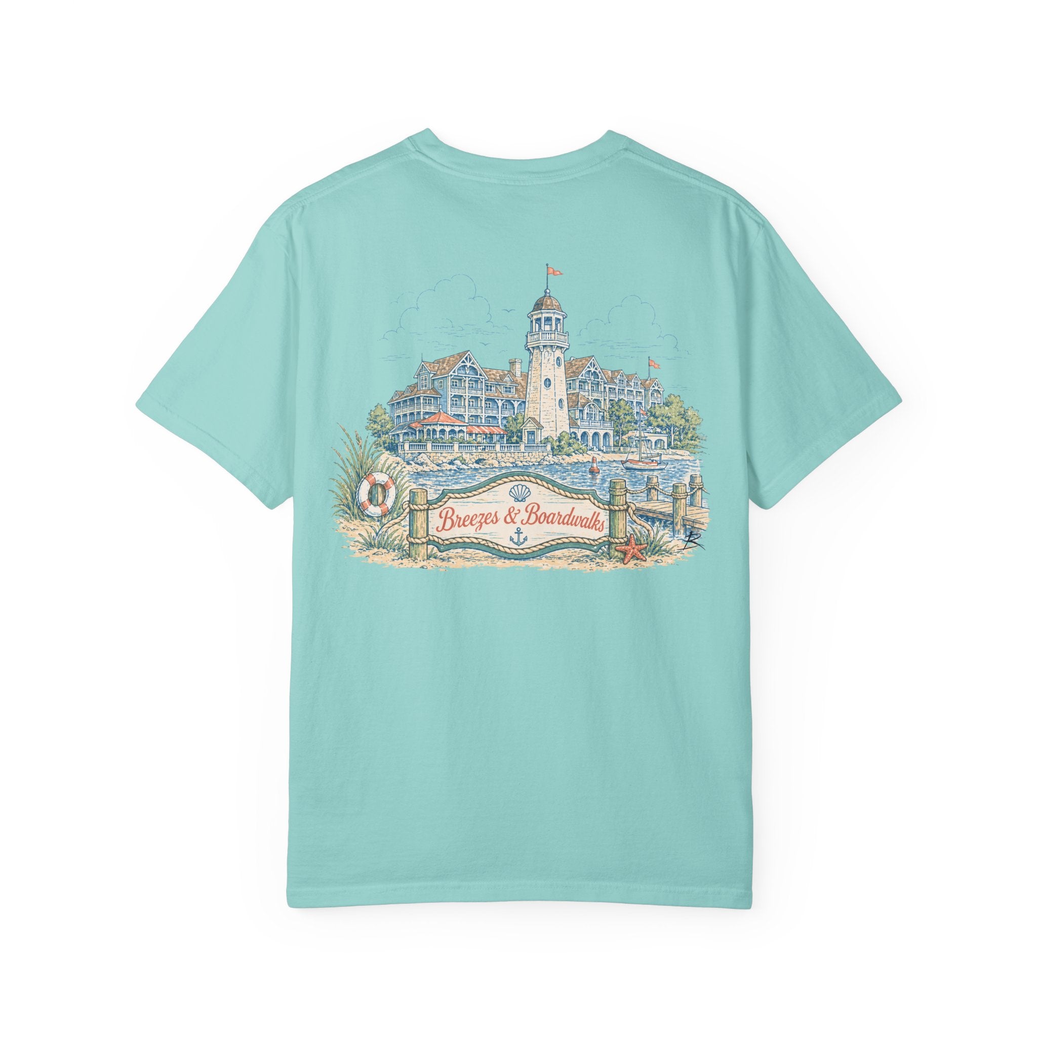 Beach Club – Sketch Tee | Pastel Escapes