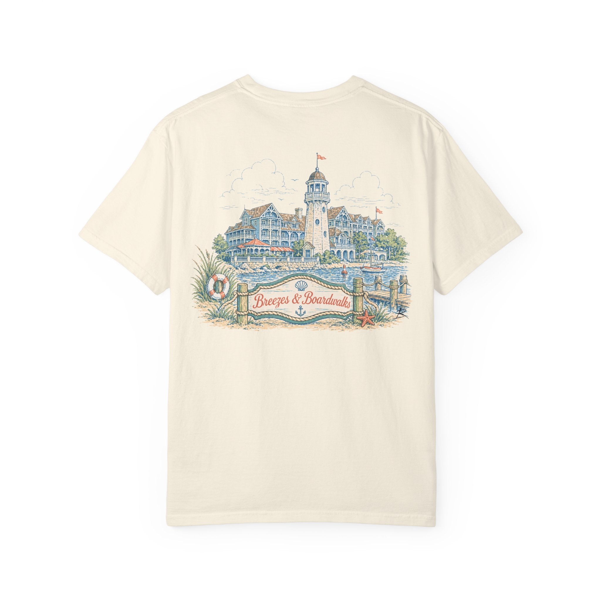 Beach Club – Sketch Tee | Pastel Escapes