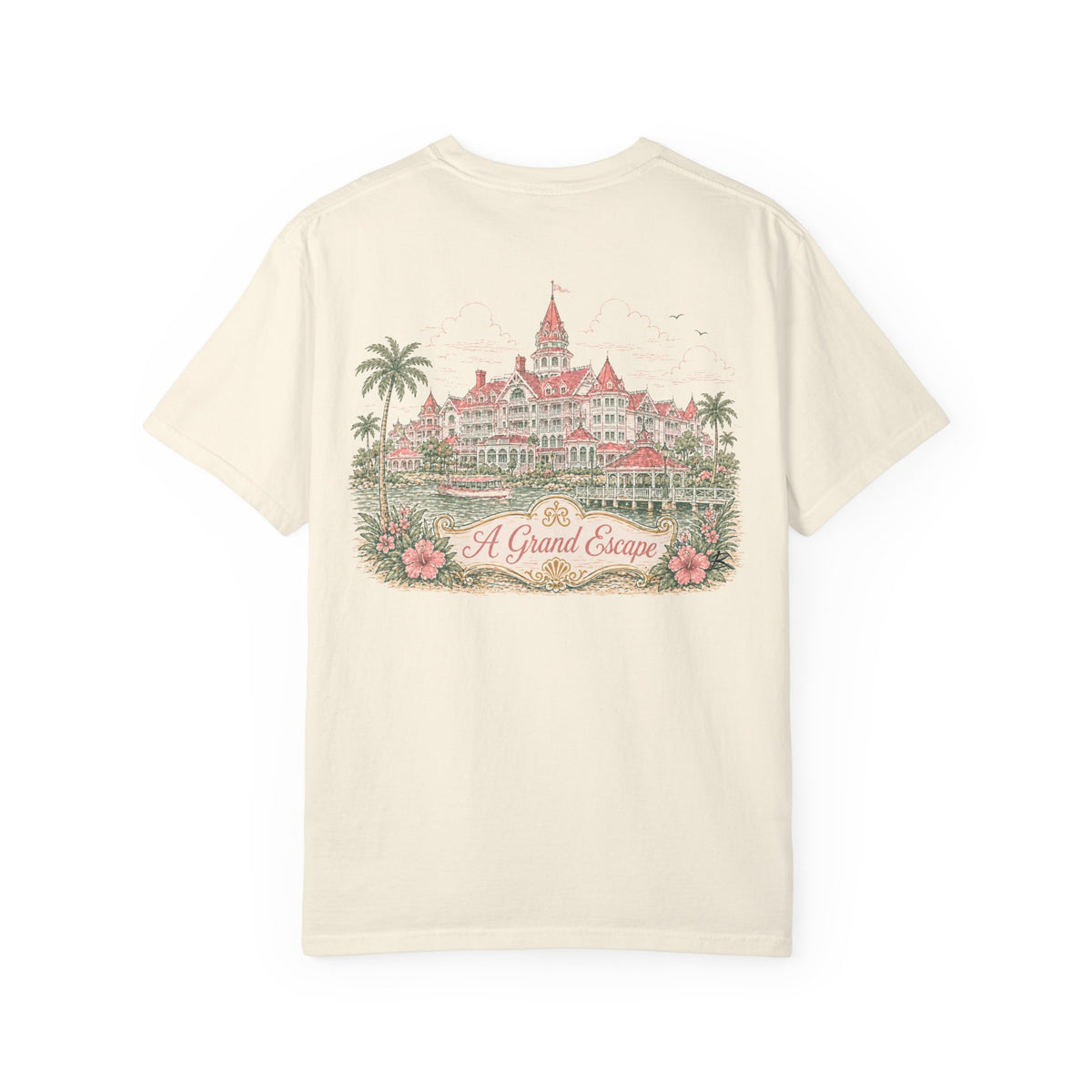 Grand Floridian – Sketch Tee | Pastel Escapes