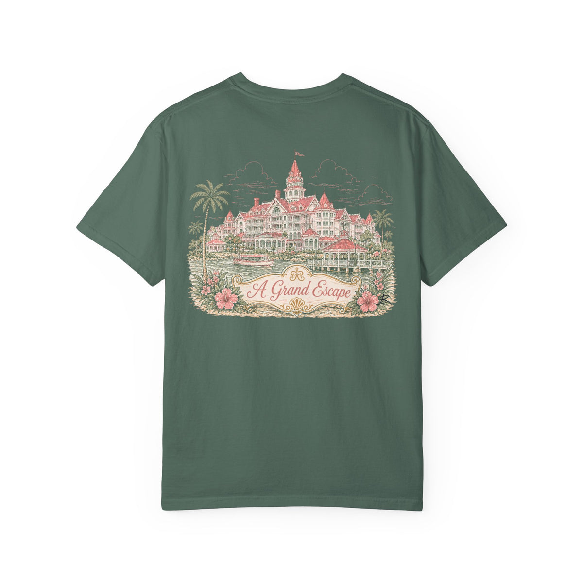 Grand Floridian – Sketch Tee | Pastel Escapes
