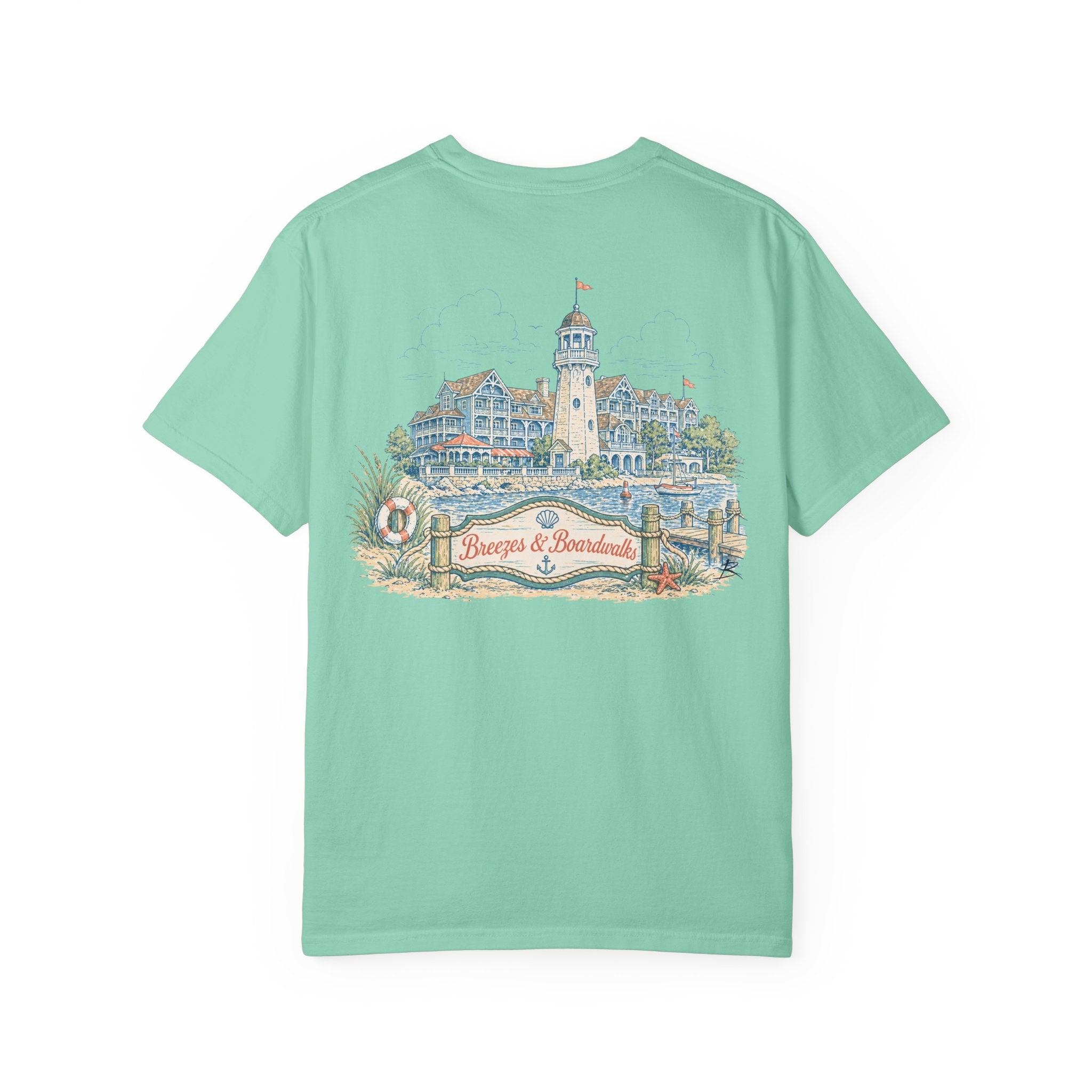 Beach Club – Sketch Tee | Pastel Escapes