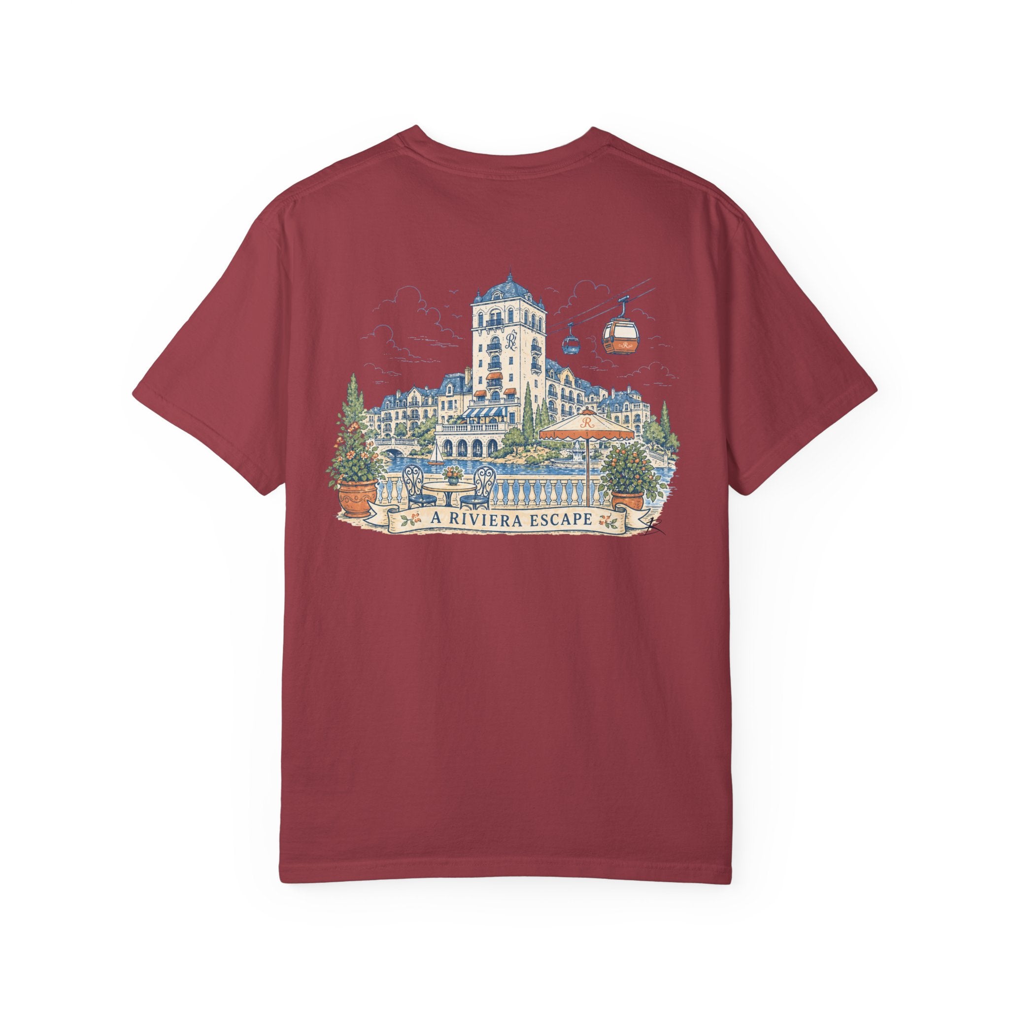 Riviera – Sketch Tee | Pastel Escapes
