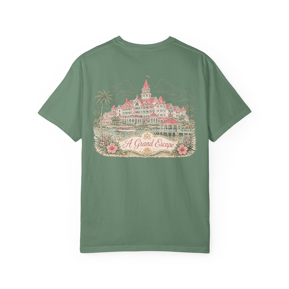 Grand Floridian – Sketch Tee | Pastel Escapes