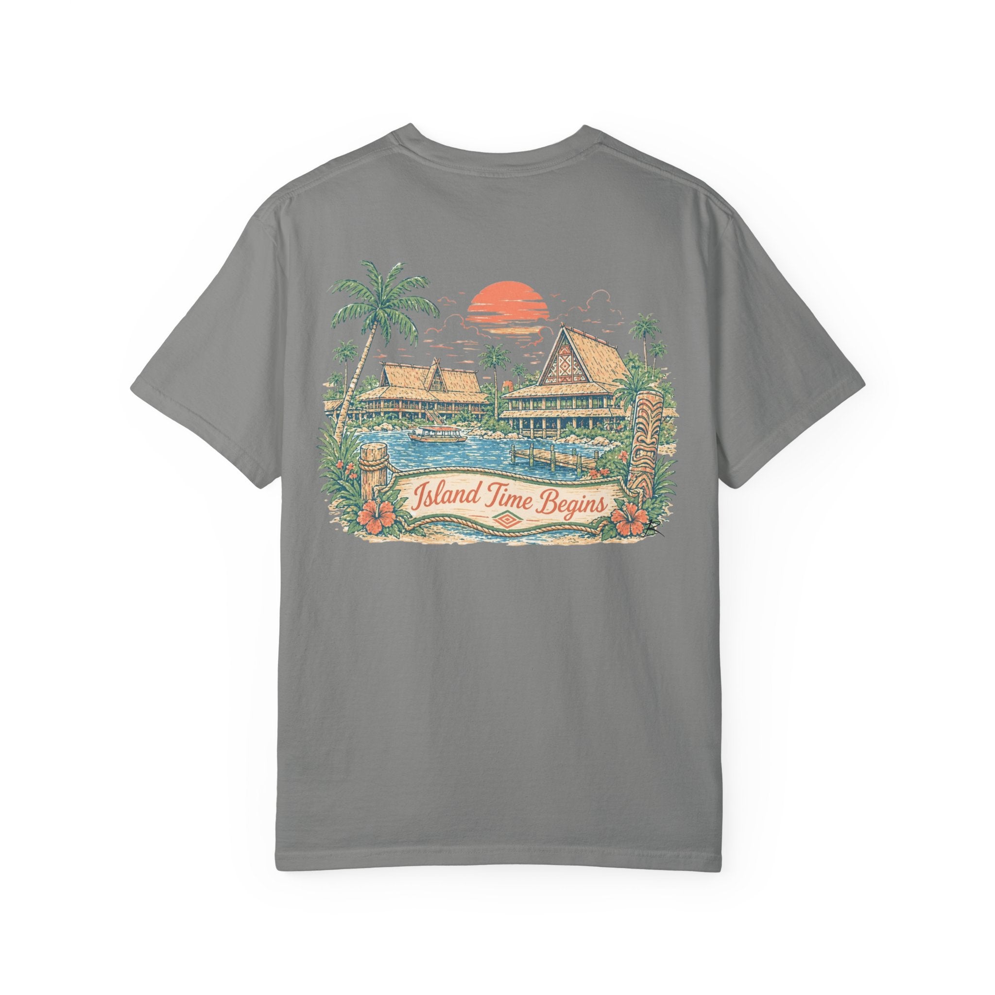 Polynesian – Sketch Tee | Pastel Escapes