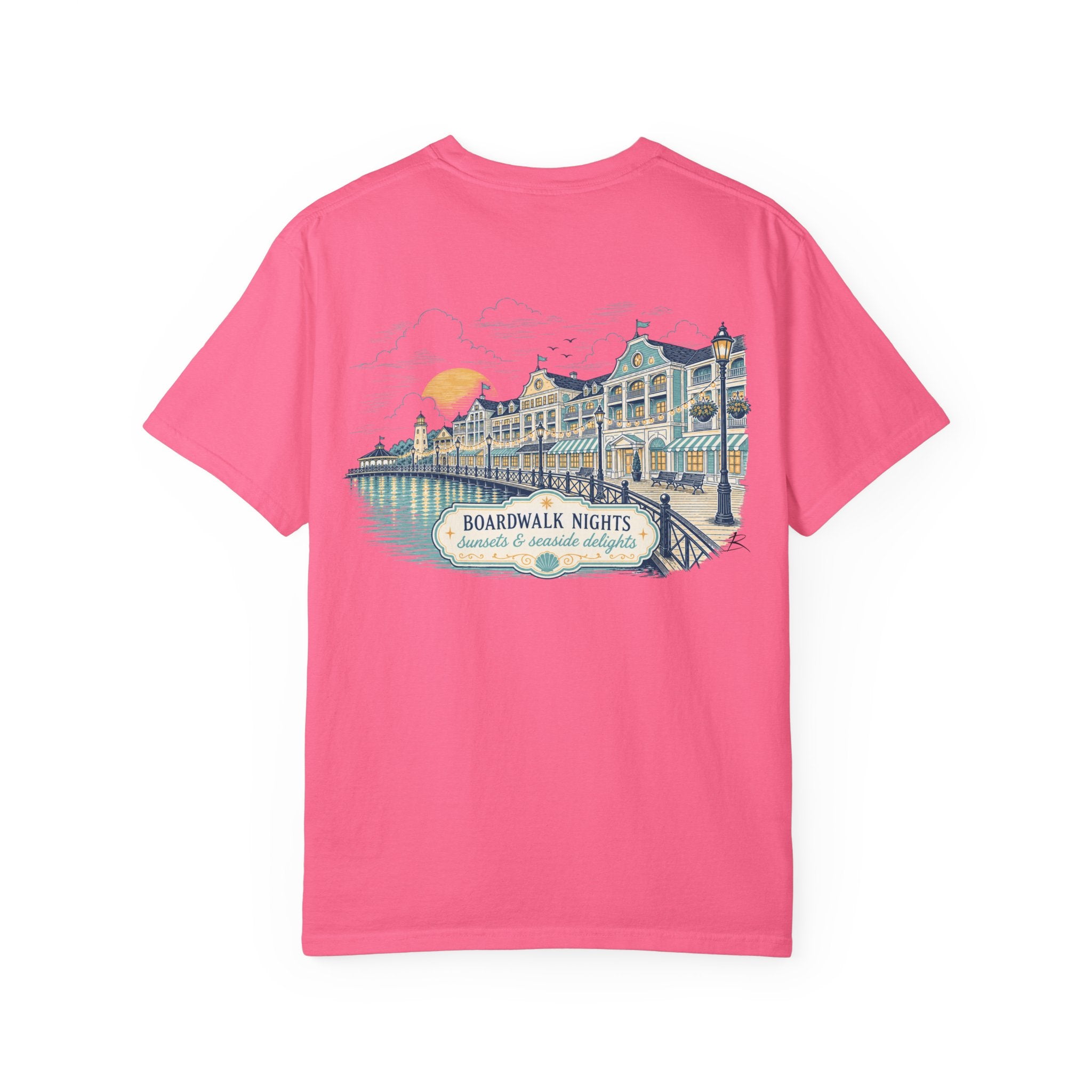 Boardwalk – Sketch Tee | Pastel Escapes