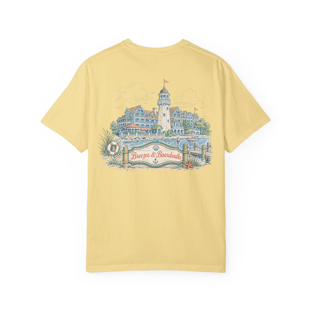 Beach Club – Sketch Tee | Pastel Escapes