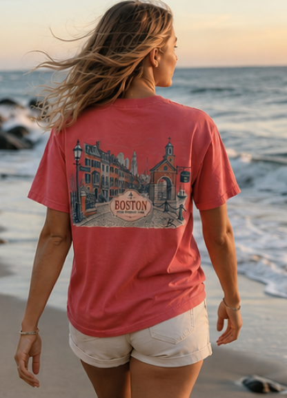 Boston – Sketch Tee | Destinations