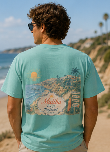 Malibu – Sketch Tee | Endless Summer