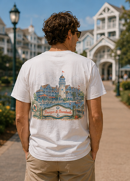 Beach Club – Sketch Tee | Pastel Escapes