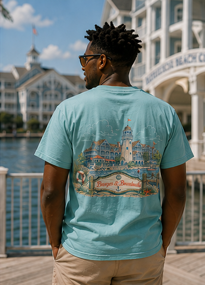 Beach Club – Sketch Tee | Pastel Escapes