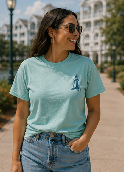 Beach Club – Sketch Tee | Pastel Escapes